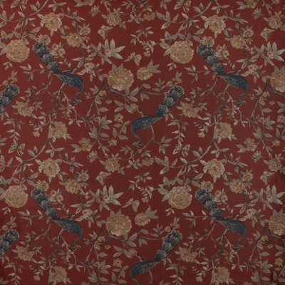 Prive Peony Bird Fabric