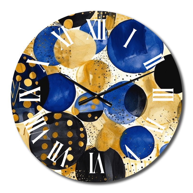 Horloge murale en métal, Moyenne