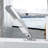 Rift Collection Two-Handle Deck-Mount 8.0 gpm Roman Tub Faucet with Pull-Out Hand Shower & Rough-In Valve - Chrome Polished-82373803