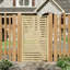 90 cm H x 180 cm W Fence Panels Fencing with 1 Panel(s) Included