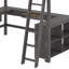 Lit mezzanine avec bureau en U, tiroirs et tablettes de rangement-1313389929-1313389928