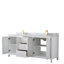 Ensemble de meuble-lavabo double 80 po Daria-97921344-97921342-97921348