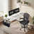 White Table/Black Chair est en rupture de stock