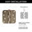 Design House 189522 Door Hinges For Interior Doors 6-pack 4-inch X 4-inch – Rounded 5/8-inch Radius Steel Door Hinge – Antique Brass – Fits Standard Doors-92166897