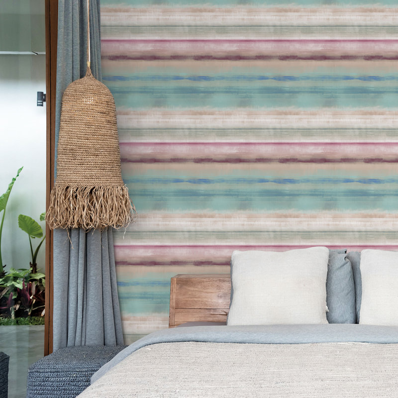 Skye Stripe Wallpaper, Multicoloured