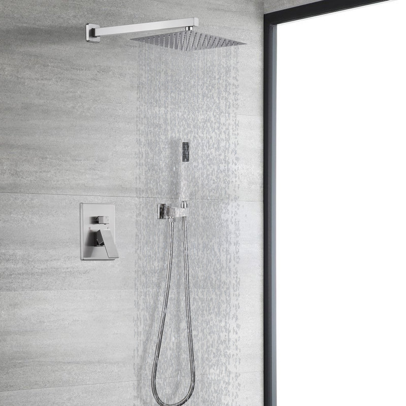 Système de douche complet avec valve brute