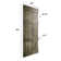 Castle Series Pine Wood Double Sliding Barn Door with Hardware Kit