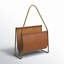 Rupert Leather Magazine Basket