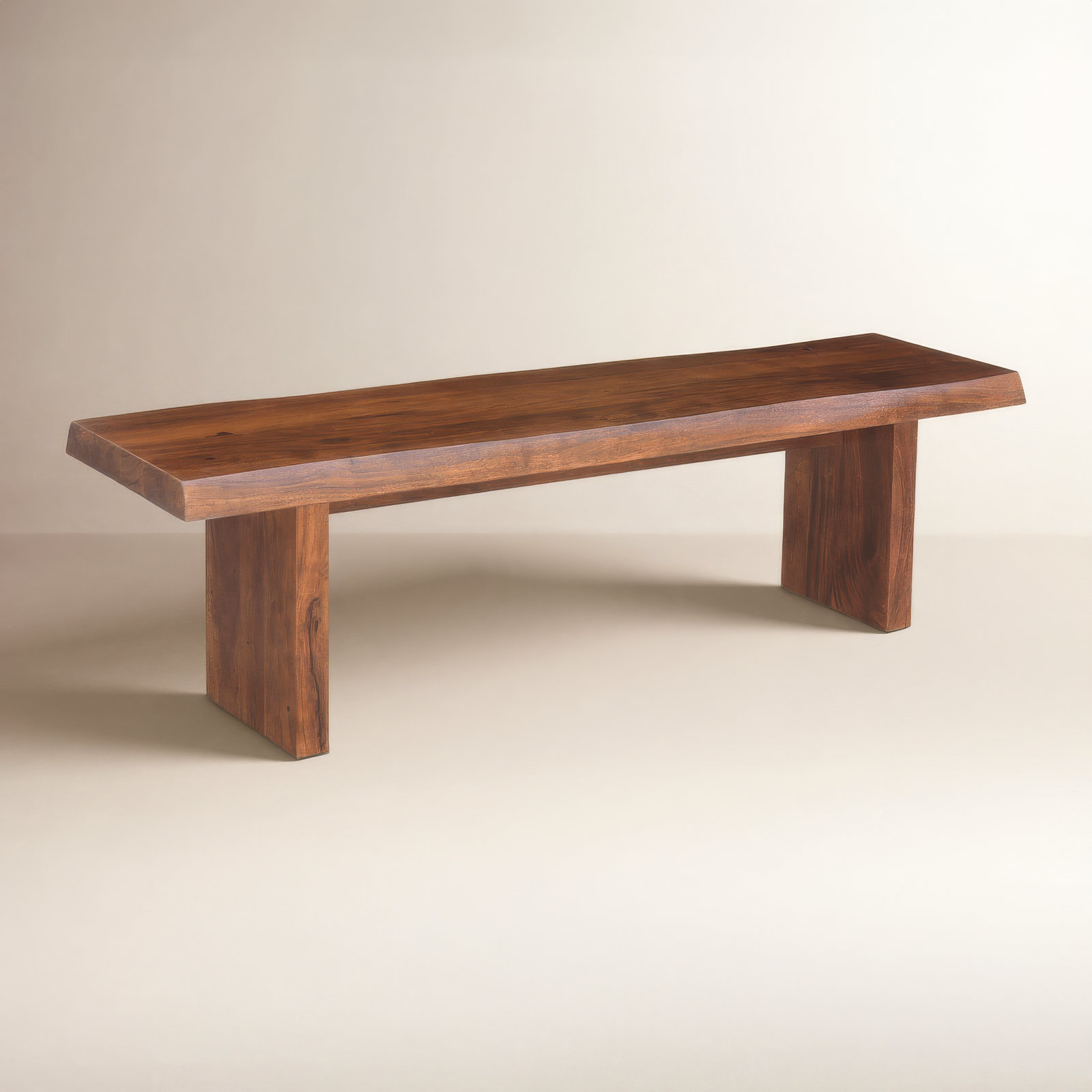 Colin Dining Bench, Americano, 18" H x 65" W x 15" D