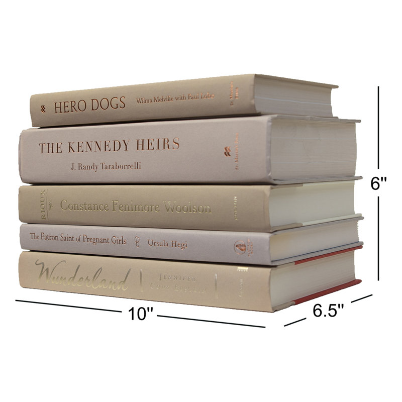 Modern Driftwood Book Stack, S/5