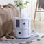 2-Shelf Round Side Table with Storage-947605523