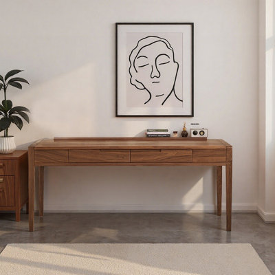 Spacious Chinese style writing desk