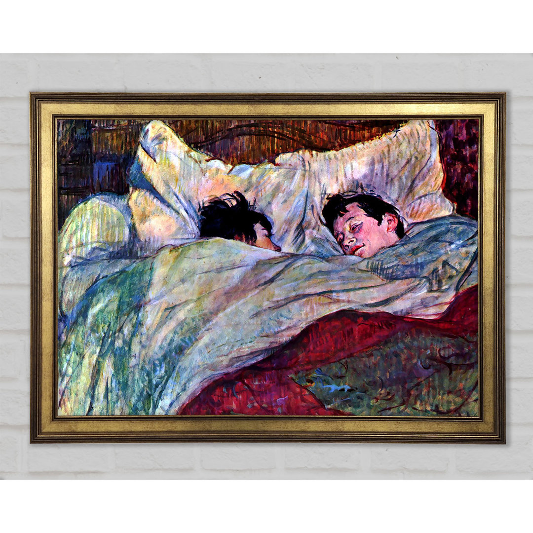 Schlafen von Toulouse Lautrec - Druck