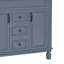 Meuble-lavabo simple avec plateau en céramique Shaianna-933391304