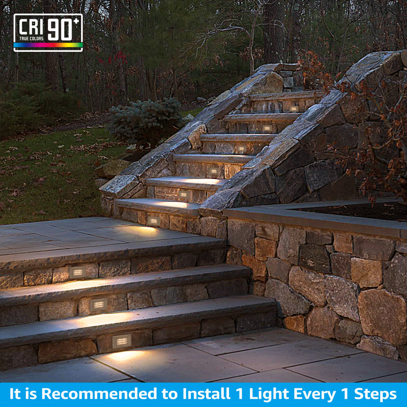 120V LED Dimmable Step Light, CRI90, ETL Listed