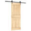Porte coulissante avec quincaillerie Vidaxl-112703915-112703914