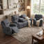 Sofie Piece Reclining Sofa Set
