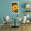 «Retro Bagel Quote Playful Retro», reproduction d'art murale-133613406