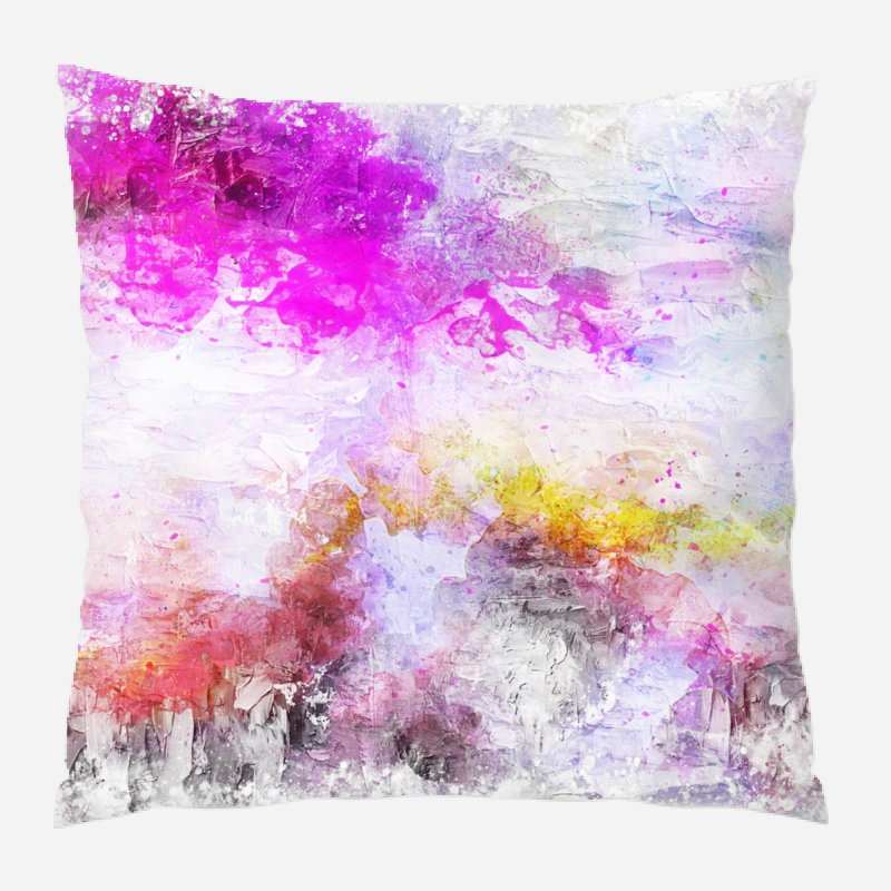 Dearborn Throw Pillow, Microsuede, Indoor