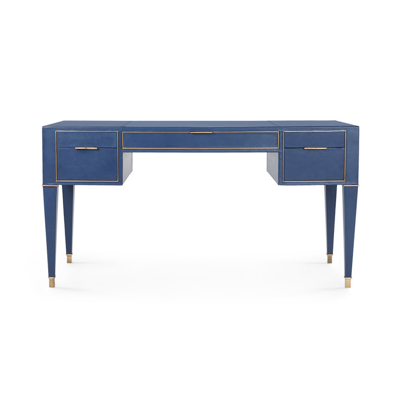 Hunter Writing Desk, Navy Blue