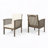 Casa Acacia Club Chair Mp2(Set Of 2)-1326270664-1326270665