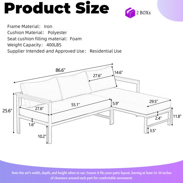 Dimensions du produit