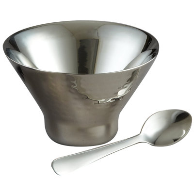 Georges Hammered Dessert Bowl