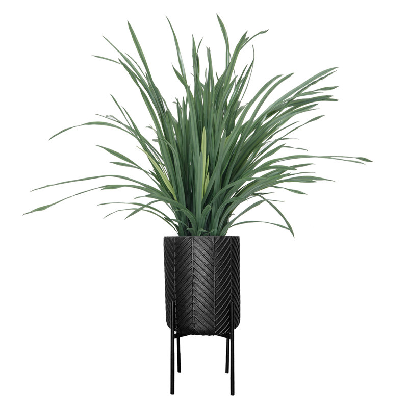 Herbe artificielle 53 po citronnelle