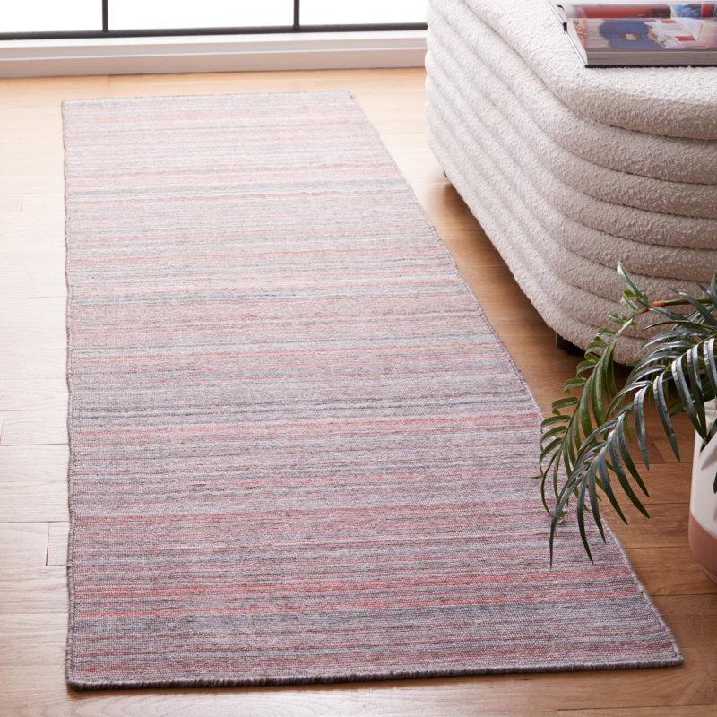 Dalkeith Flat Weave Performance Striped Rug, Runner 2'3" x 9'