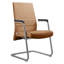 Chaise de bureau rembourrée en cuir Aleen-1219390930