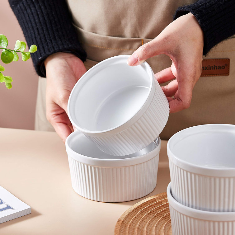 https://assets.wfcdn.com/im/75674205/resize-h755-w755%5Ecompr-r85/2318/231809511/Bruntmor+12+Oz+Round+Ceramic+Ramekin+Set+Of+4%2C+12+Ounces+White+Baking+Dish.+Ceramic+Bakeware+Set+Dinner+Plate+Set+Prefect+As+Popcorn+Bowl+Or+For+Christmas+Dinner.jpg