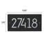 Rectangle Modern Personalized 1-Line Wall Address Plaque-1288426190-1288426228