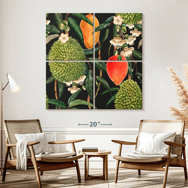 Fruits, 57" H x 57" W