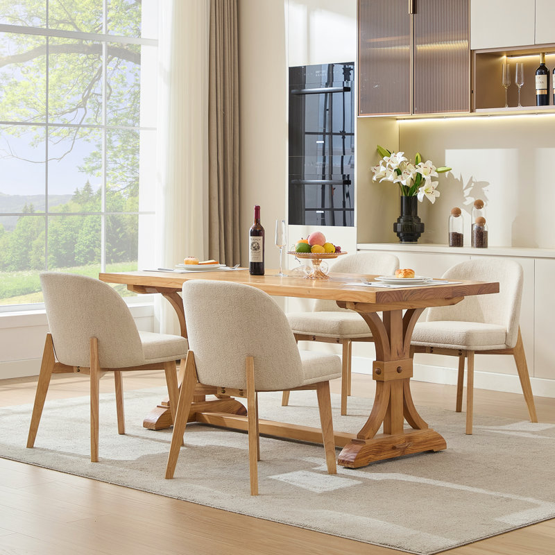 Chaise d'appoint rembourrée 19,3 po Aurea, Beige
