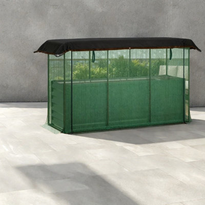 Durable Steel Planters, Large Space-saving Design For Efficient Gardening