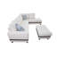 Canapé avec méridienne de 103,5 po de large avec repose-pieds Brevard-697518541-757663297