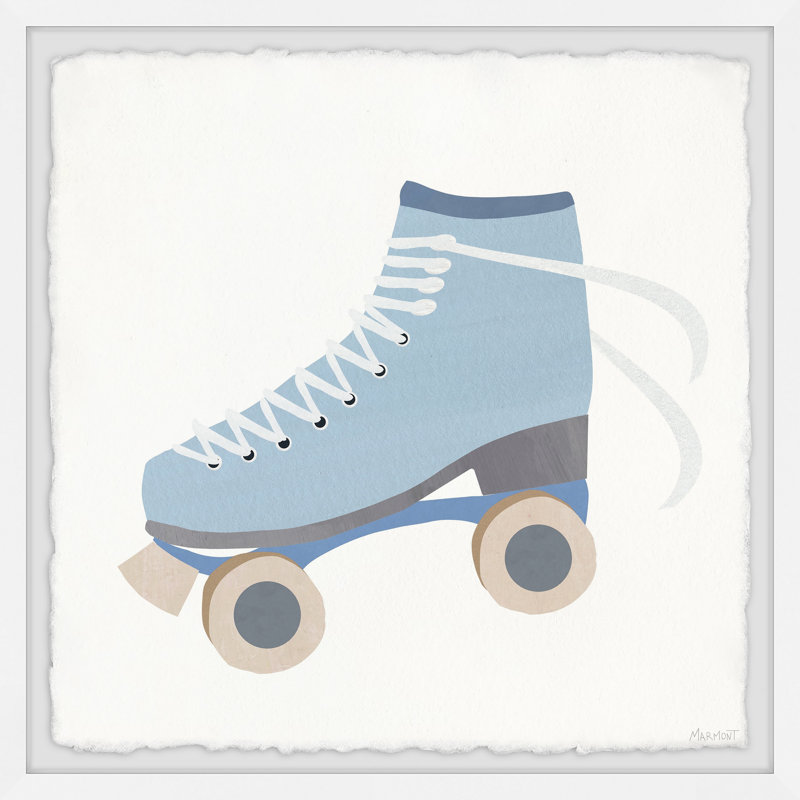 «Cadencia Skate Shoes», reproduction encadrée, H 18 po x l 18 po x 1,5 po