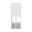 Armoire murale Malden, salle de bain, blanc