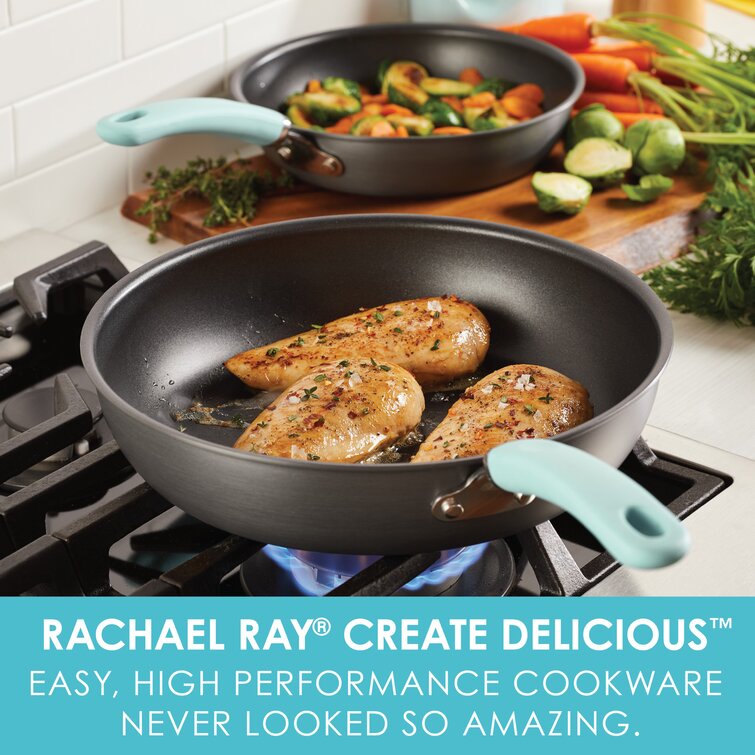 Rachael Ray Cook + Create 10-Inch Hard Anodized Nonstick Frying Pan