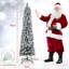 Lighted Artificial Pine Christmas Tree