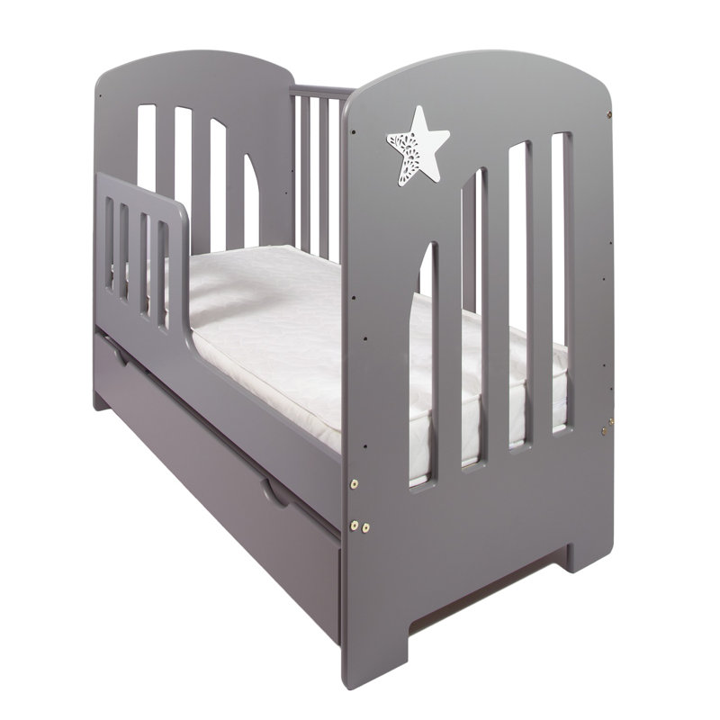 Woodleys Bonnie Cot Bed , Grey