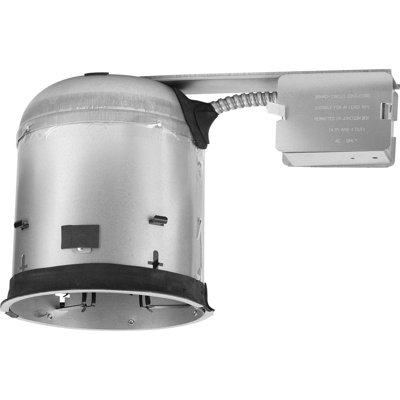 6" Steel Recessed Remodel Housing For 6" Trim