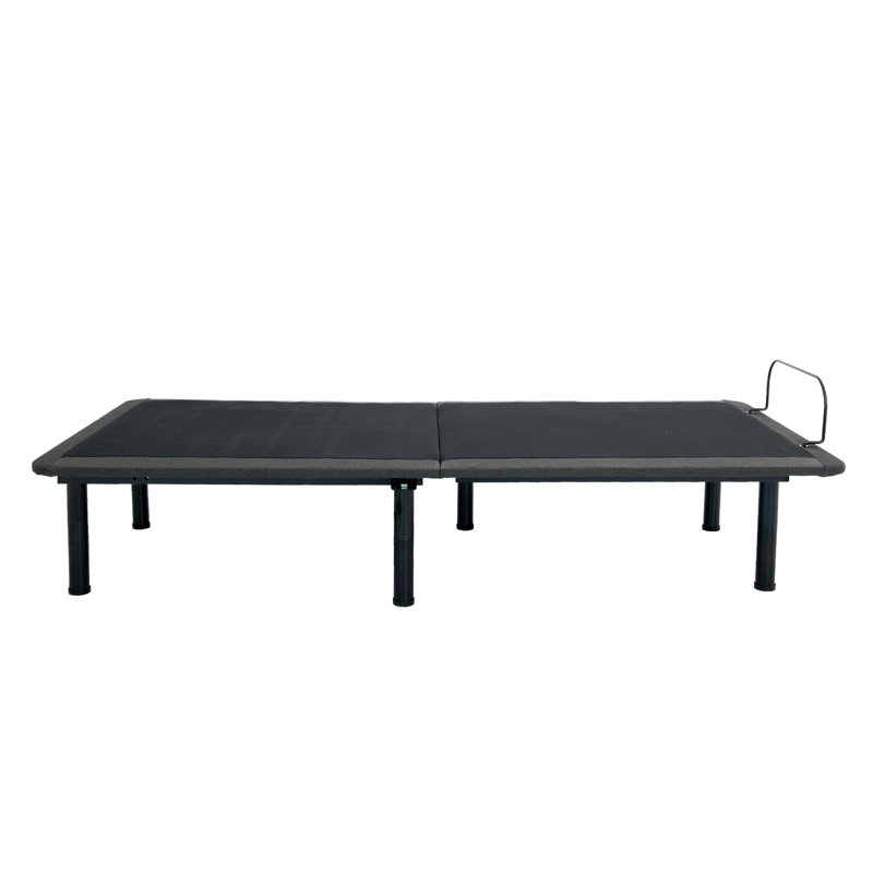 Quick Assembly Adjustable Bed Frame With Voice Activated Controls, Twin