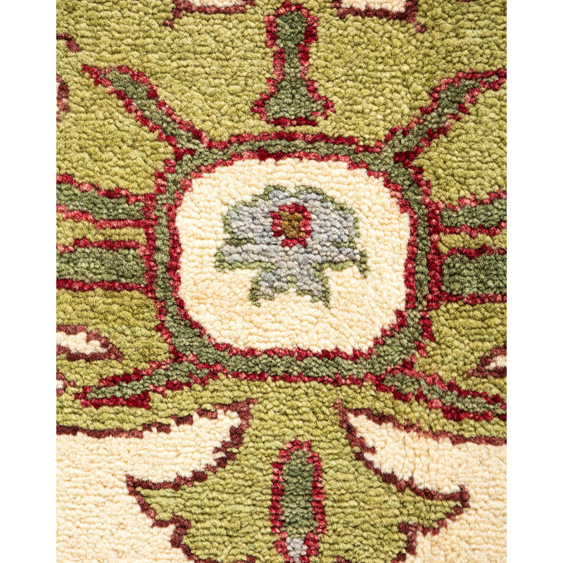 Eclectic One-of-a-Kind 6' 3" X 9' 5" Hand Knotted Area Rug