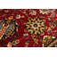 Tapis semi-antique rouge traditionnel rétro 10 x 15