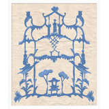 Folly In Blue Giclee Print by Dana Gibson
