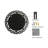 Quinntin Glass Round Mirror