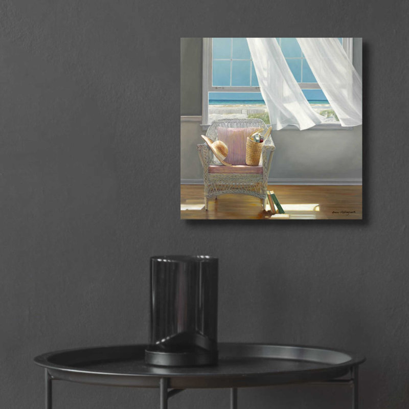 «Getaway» par Karen Hollingsworth, H 12 po x l 12 po x P 0,13 po