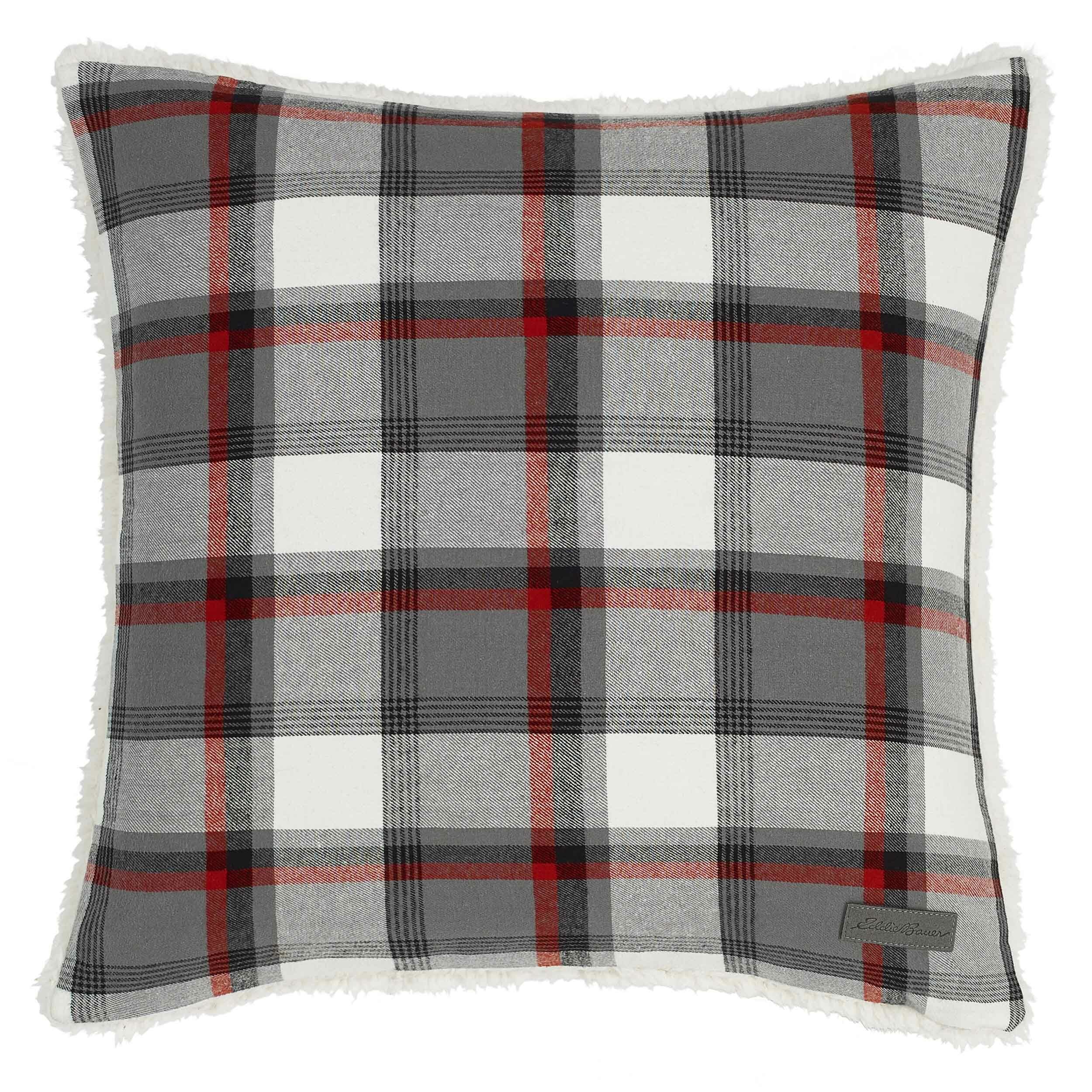 Cabin Plaid Throw and Pillow Set by Eddie Bauer 