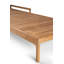 Jack Outdoor Teak Chaise Lounge